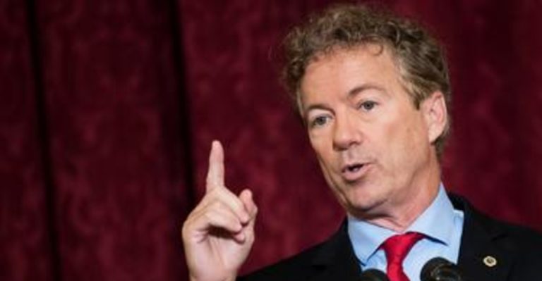 Rand Paul, senador republicano, dio positivo al Covid-19