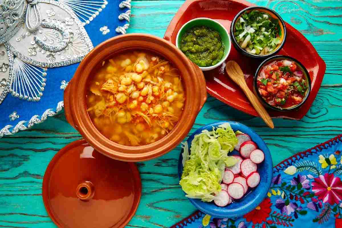 Pozole es uno de los platillos típicos para celebrar el Grito de Independencia de México