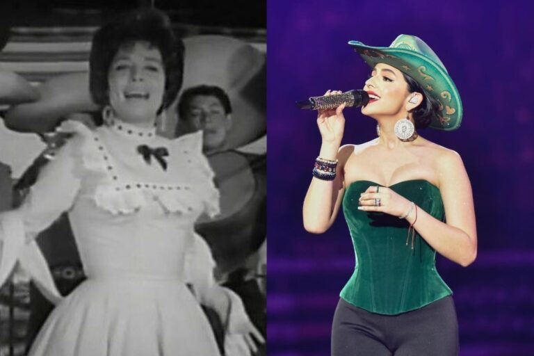 ¿Ángela Aguilar heredó la cintura de Flor Silvestre?