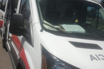Se registra accidente vial en la carretera a Sauceda, en Guadalupe