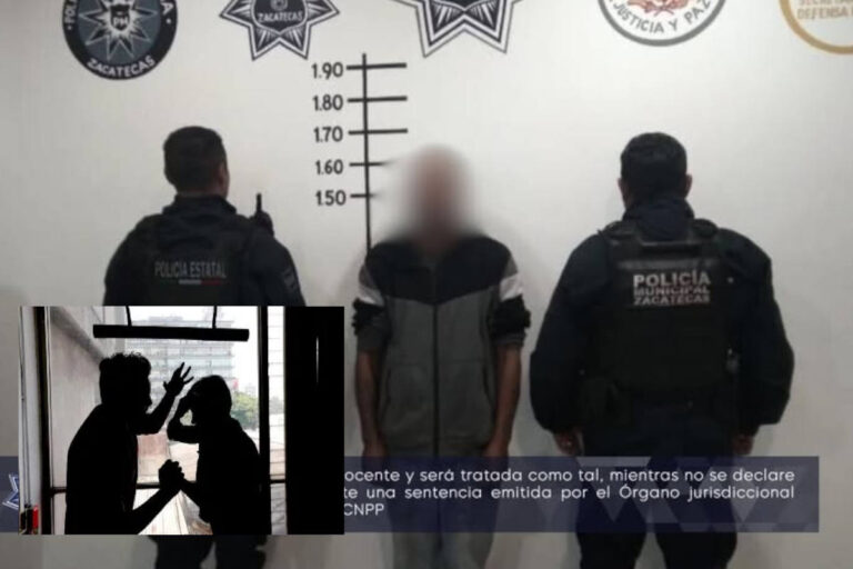Estaba golpeando a su madre: Detienen a hombre por violencia familiar en la Benito Juárez en Zacatecas