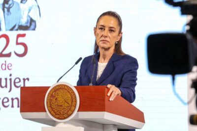 “Un buen juez no se define por una toga”, dijo Claudia Sheinbaum