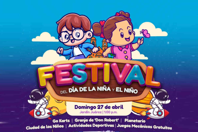 Ayuntamiento de Guadalupe invita a celebrar el Día de la Niña y el Niño con un festival para toda la familia
