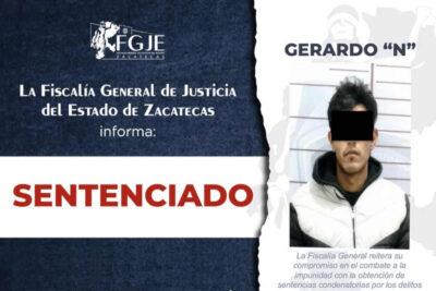La FGJEZ sentencia a Gerardo “N” por narcomenudeo y delitos de tránsito en Fresnillo
