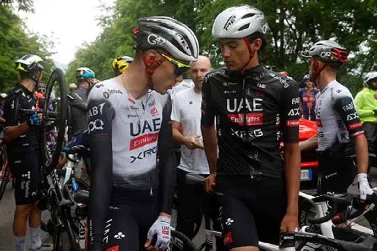 El mexicano Isaac del Toro en el Top cinco del Giro de Italia 2025.