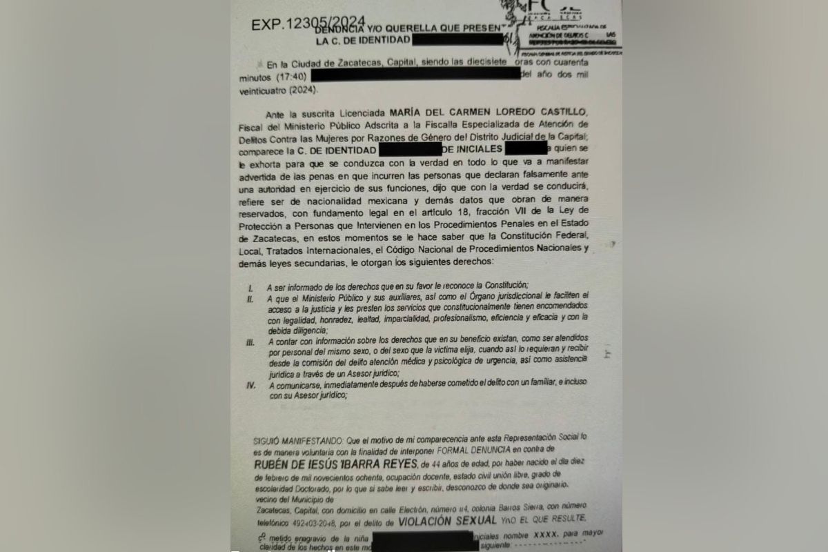 Detienen al rector de la UAZ; enfrentará proceso penal.