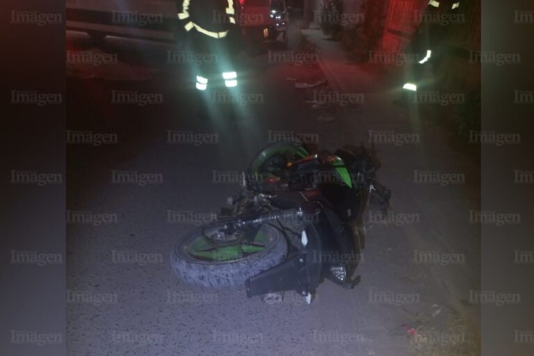 Joven de Fresnillo muere en un accidente de motocicleta
