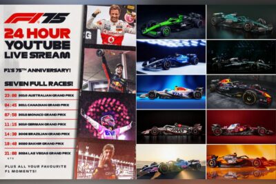 ¡Maratón de 24 horas para celebrar el 75.º aniversario de la F1!