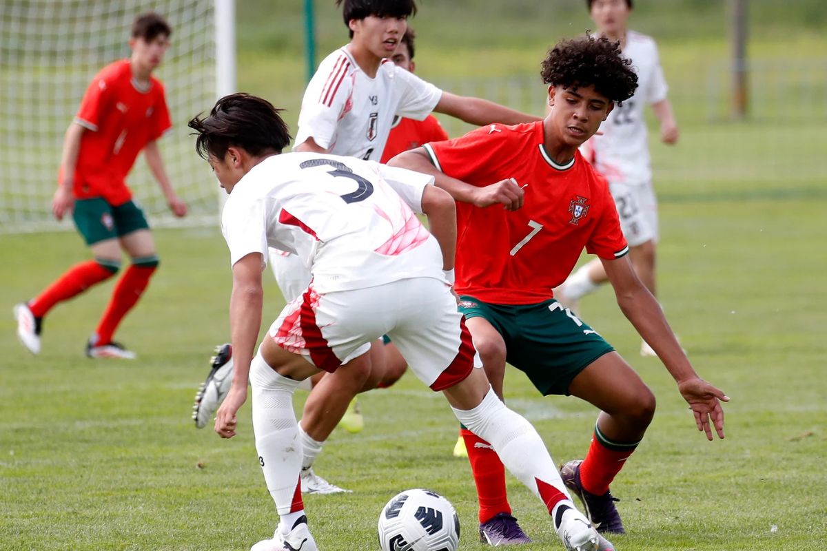 Cristiano Jr debuta con la selección de Portugal Sub-15.