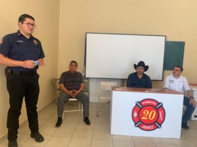 Jerez anunció la implementación de nuevas normas en Protección Civil y Bomberos