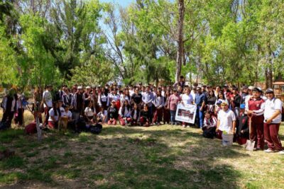 Servicios Públicos y la dirección de Parques de Fresnillo realiza limpieza del parque la Lagunilla