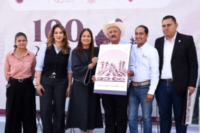 Conmemoran en Guadalupe centenario de la fundación del ejido de Zóquite