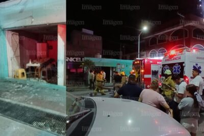 Acumulación de gas en la avenida Plateros de Fresnillo termina en incendio