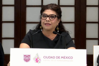 Clara Brugada brinda mensaje tras homicidio de Ximena Guzmán y José Muñoz