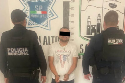 Detienen a hombre con orden de aprehensión por violencia familiar en Saín Alto