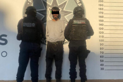 Detienen a hombre por agresiones y amenazas en la colonia Las Águilas, en Guadalupe