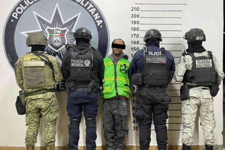Detienen a presunto agresor en Guadalupe tras operativo