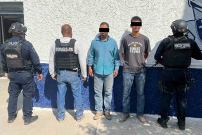 Arrestan a Juan Luis “N” y a Kevin “N” en Ojocaliente; tenían órdenes de aprehensión vigentes