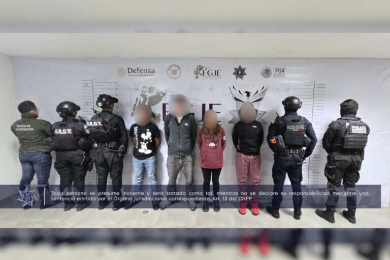 Detienen a cuatro personas por probable narcomenudeo en Zacatecas