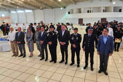 Javier Torres Rodríguez reconoce labor de la Policía de Fresnillo; se suman nuevos elementos a la corporación