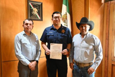 Uriel Aguilera Treto nuevo Coordinador de Protección Civil y Bomberos en Jerez