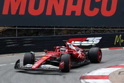 Charles Leclerc realiza el mejor tiempo en casa en el GP de Mónaco 2025