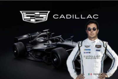 ‘Checo’ Pérez se lleva la atención en la presentación de Cadillac en la F1