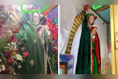 Roban la corona de la Virgen de Guadalupe en Santiago Miahuatlán