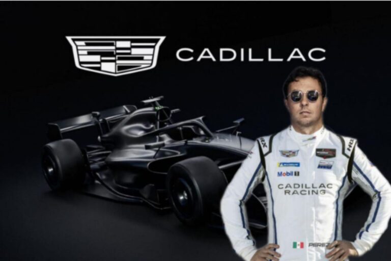 ‘Checo’ Pérez se lleva la atención en la presentación de Cadillac en la F1