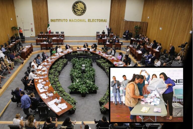 Aprueba INE mecanismo para medir la votación del Poder Judicial el 1 de junio