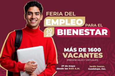¿No tienes trabajo? Ofertarán más de 1 mil vacantes en la próxima Feria del Empleo en Guadalupe