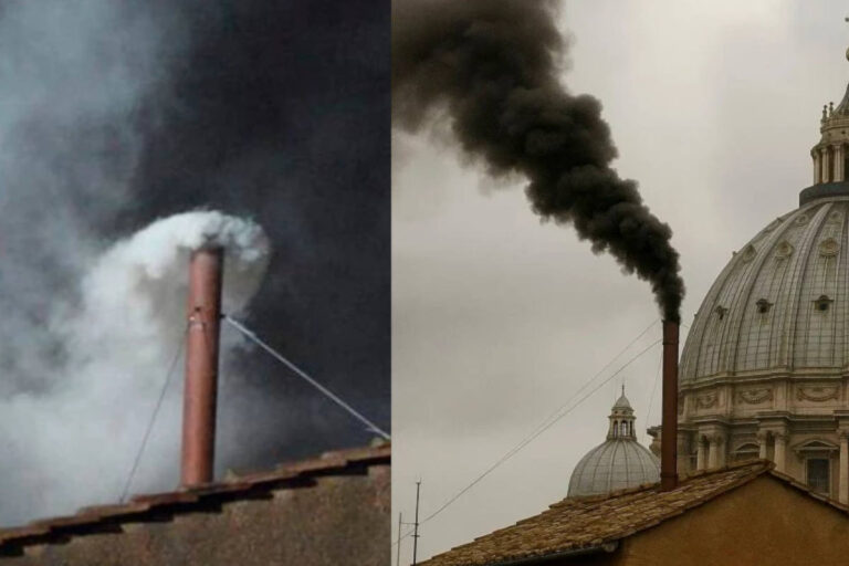 ¿Blanco o Negro? ¿Qué significa el color del humo al elegir a un nuevo Papa? Aquí te lo contamos