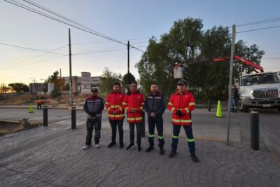 Ayuntamiento de Guadalupe realiza labores de poda y limpieza en Vialidad Arroyo de la Plata