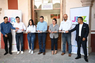 Inauguran la nueva Oficialía de Partes en Jerez