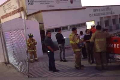 Conato de incendio en centro de salud de Zacatecas es controlado por Protección Civil