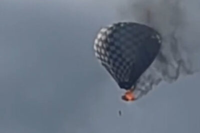 Inicia investigación por accidente en el Festival del Globo de Enrique Estrada, Zacatecas