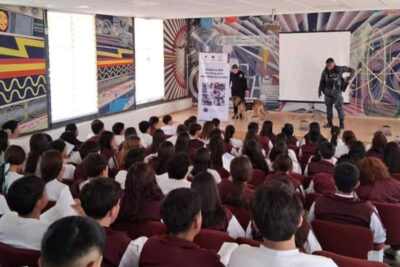 Promueve Policía Metropolitana cultura preventiva en estudiantes del CBTIS No. 1 de Fresnillo
