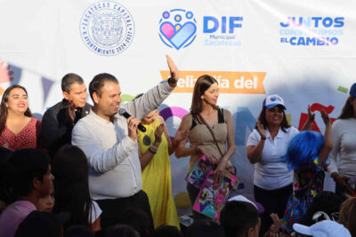 Miguel Varela celebra a más de 2 mil niños con diversión y sorpresas en su día