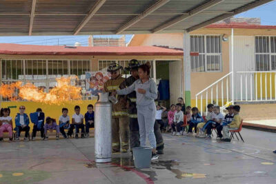 PC Estatal promueve la cultura de la prevención en el Jardín de Niños Tenamaztle en Zacatecas