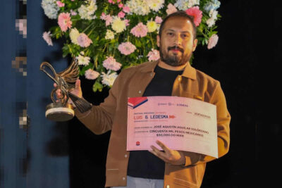 José Agustín Aguilar gana el Tercer Premio Nacional de Poesía Luis G. Ledesma