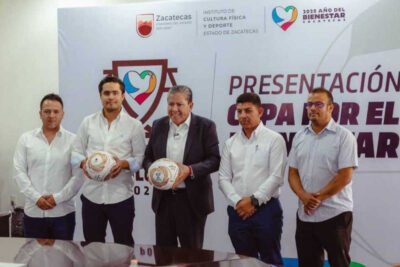 Presentan la ‘Copa por el Bienestar 2025’ en Zacatecas