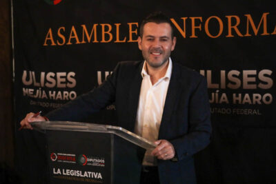 Ulises Mejía Haro llama a participar en la elección del Poder Judicial