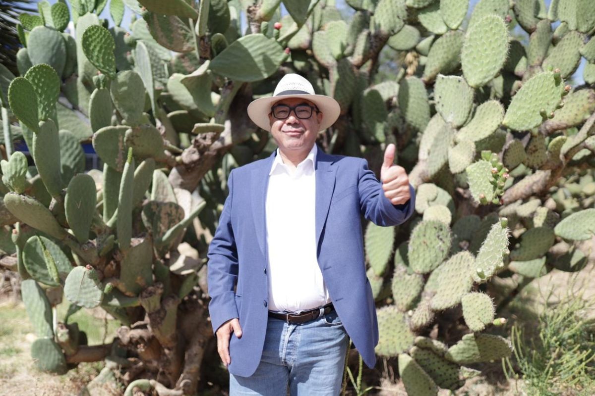 Ángel Román, candidato a rector de la UAZ.
