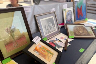 Primer Bazar de Arte en el Congreso del Estado