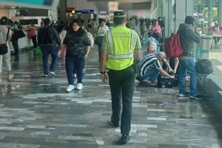 Guardia Nacional presente en central de autobuses de CDMX