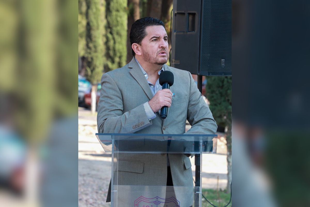 Javier Torres, alcalde de Fresnillo.