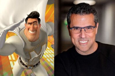 Marco Antonio Regil saluda como Metro Man
