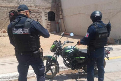 Aseguran motocicleta con reporte de robo en Calera tras llamada al 9-1-1