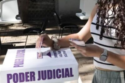 INE realiza segundo simulacro nacional, previo a elección judicial