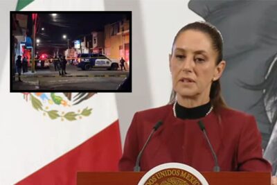Sheinbaum lamenta ataque en Irapuato en la que perdieron la vida al menos 10 personas